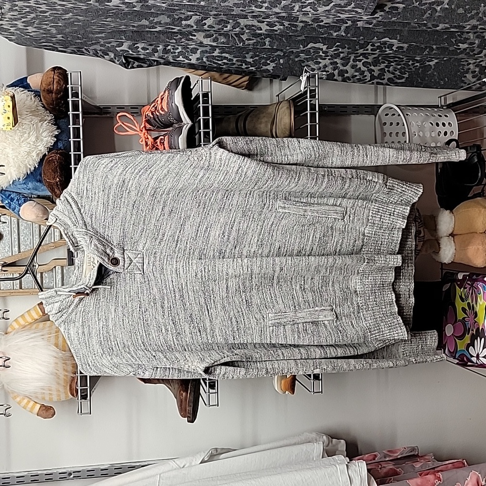 H & M Label of Graded Goods Hooded Sweater Size Large